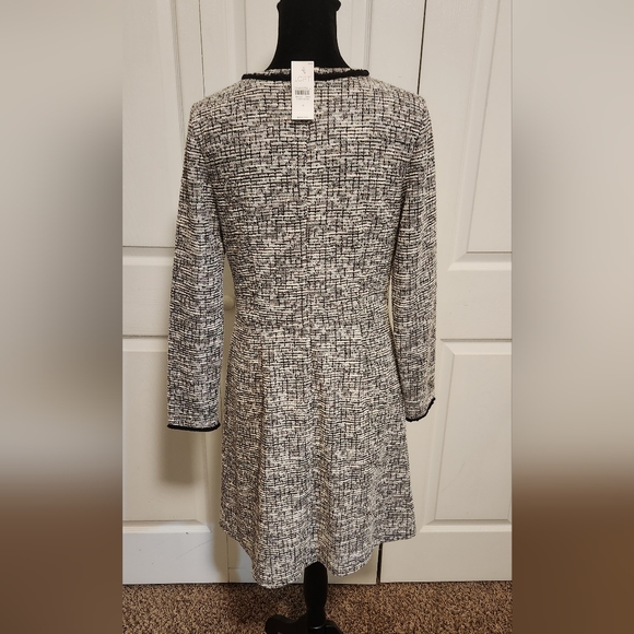 Loft tweed dress.  Size 4 NWT. - Picture 3 of 6